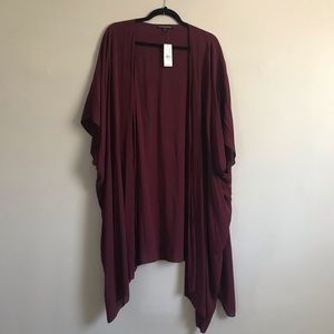 Brandy Melville Burgundy Shaw